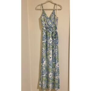 Lulus Tropical Print Maxi Dress-S